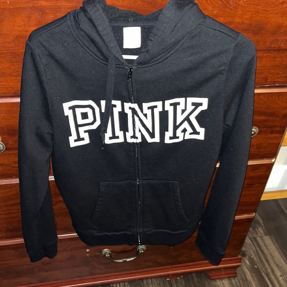Pink full zip jacket